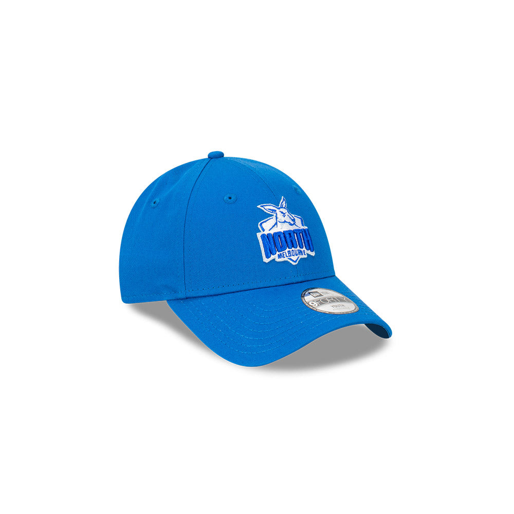 North Melbourne Kangaroos Youth Hat - AFL Official Team Colour 9Forty Kids Strapback Cap - New Era